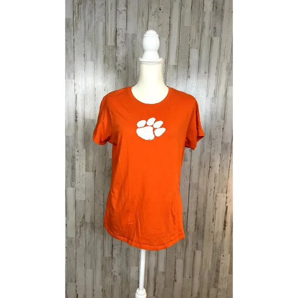 Champion Men's XXL Clemson Tigers Orange Short Sleeve Graphic Print T-Shirt - Picture 1 of 7
